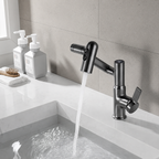 Modern Matte Bathroom Mixer Tap with LED Temperature Display Modern Bathroom Decor