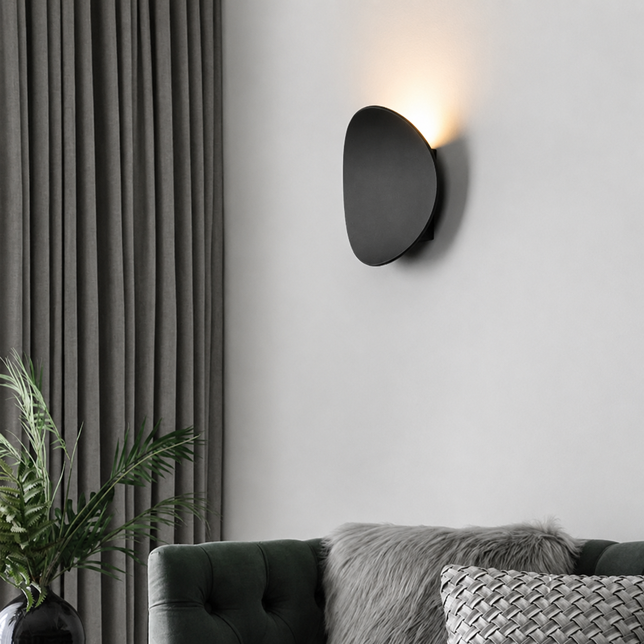 Modern Disk LED Wall Lamp Modern Interior Lighting
