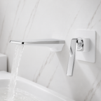 Modern Wall Mounted Waterfall Bathroom Faucet Modern Bathroom Decor