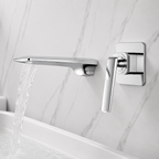 Modern Wall Mounted Waterfall Bathroom Faucet Modern Bathroom Decor