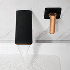 Modern Wall Mounted Waterfall Bathroom Faucet Modern Bathroom Decor