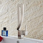 Modern Waterfall Deck Mounted Bathroom Faucet Modern Bathroom Decor