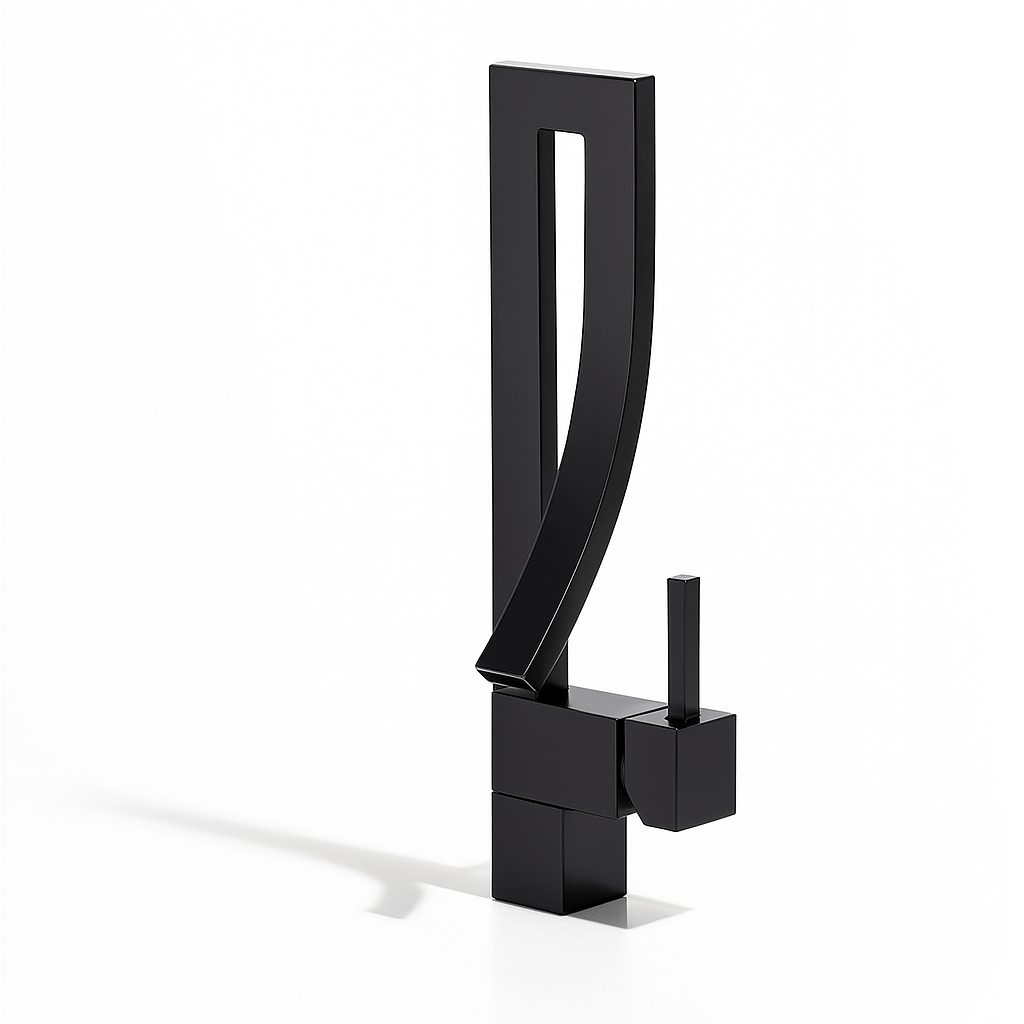 Modern Waterfall Deck Mounted Bathroom Faucet Modern Bathroom Decor