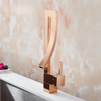 Modern Waterfall Deck Mounted Bathroom Faucet Modern Bathroom Decor