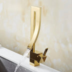 Modern Waterfall Deck Mounted Bathroom Faucet Modern Bathroom Decor
