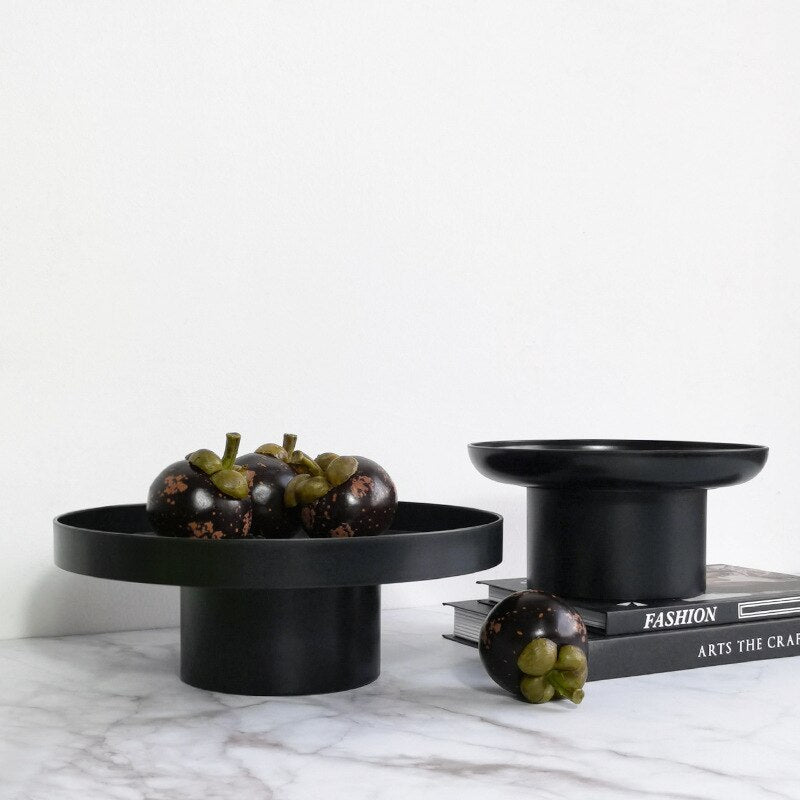 Nordic Round Acrylic Storage Tray Modern Home Storage