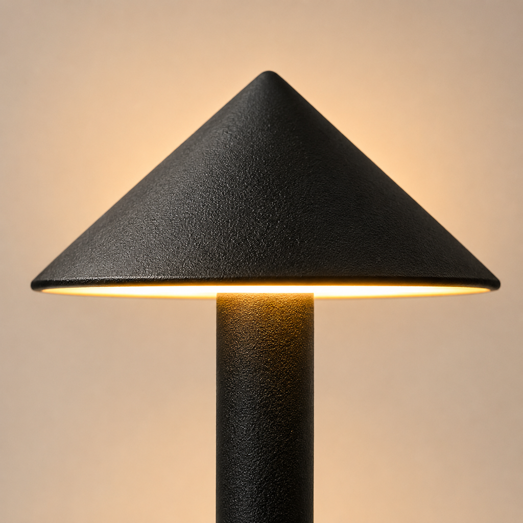 Rechargeable Scandinavian LED Table Lamp Warm Ambient Lighting