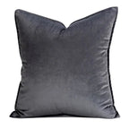 Velvet Cushion Cover with Flanged Edge
