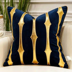 Luxury Velvet Embroidered Cushion Cover