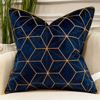 Luxury Velvet Embroidered Cushion Cover
