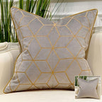Luxury Velvet Embroidered Cushion Cover