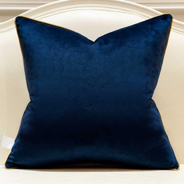 Luxury Velvet Embroidered Cushion Cover