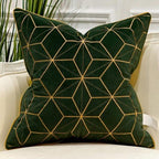 Luxury Velvet Embroidered Cushion Cover