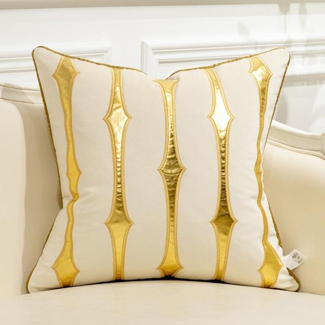 Luxury Velvet Embroidered Cushion Cover