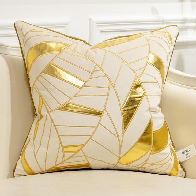 Luxury Velvet Embroidered Cushion Cover