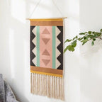Geometric Tufted Wall Tapestry