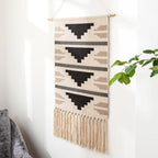 Geometric Tufted Wall Tapestry