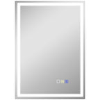 Bluetooth LED Anti-Fog Bathroom Mirror with Demister Pad