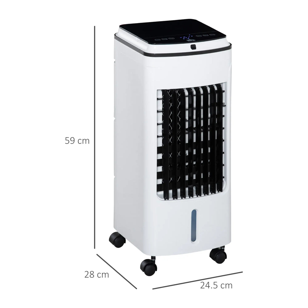 3-in-1 Personal Evaporative Air Cooler with Ice Packs and 4L Tank White - additional view