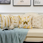 Luxury Velvet Embroidered Cushion Cover