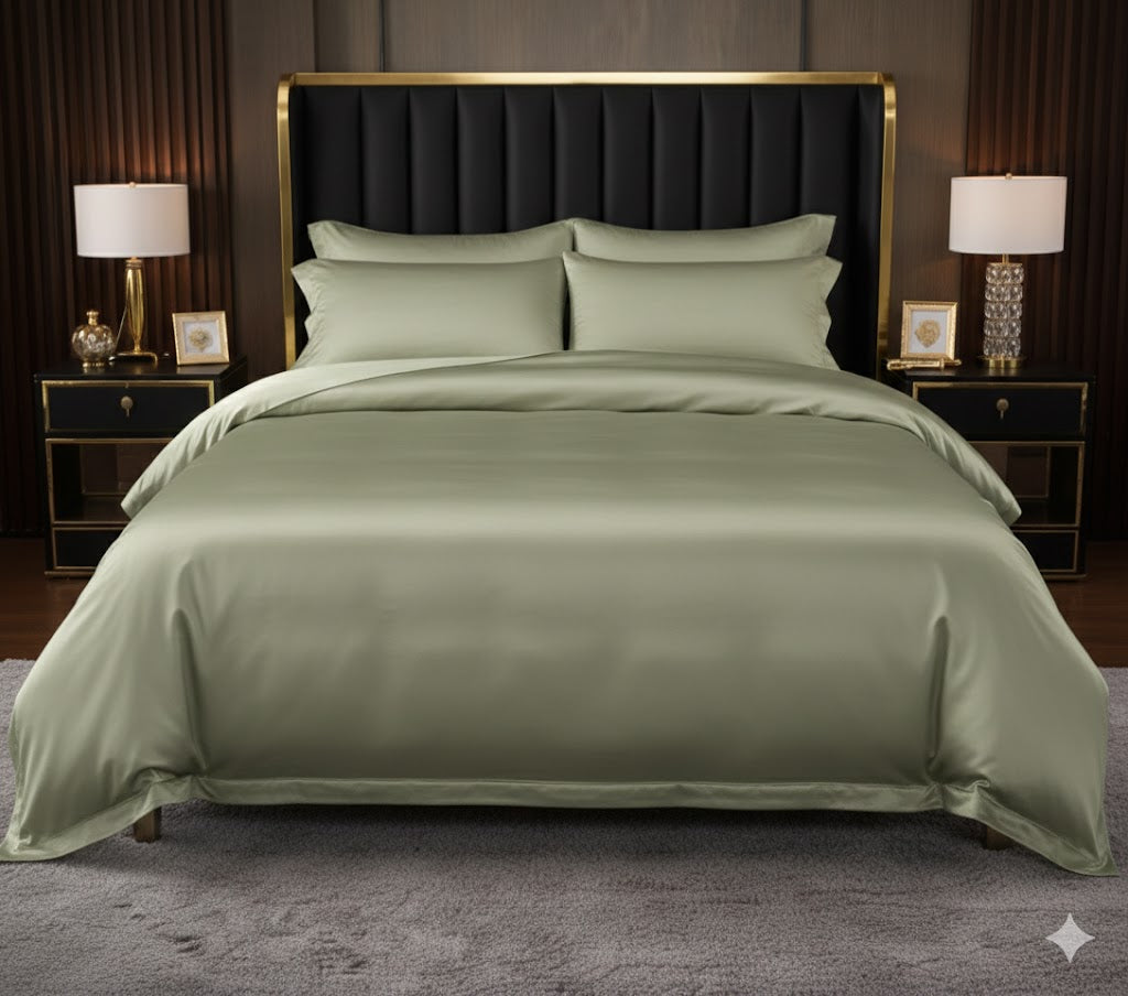 Luxury Pure Silk Bedding Set with Breathable Finish