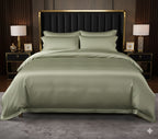 Luxury Pure Silk Bedding Set with Breathable Finish
