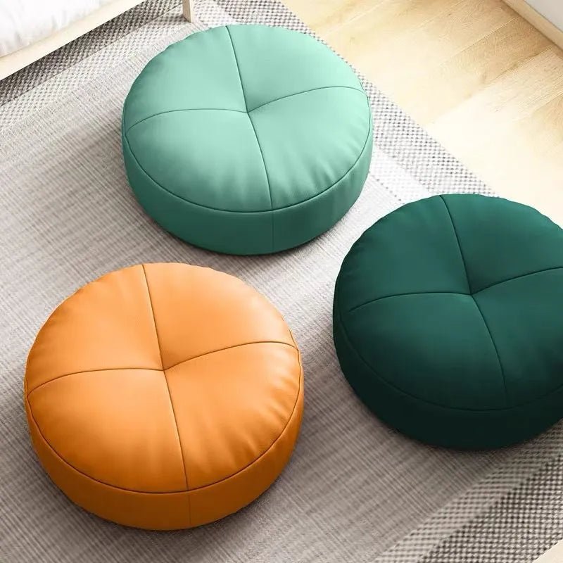 Japanese Style Nappa Leather Seat Cushion