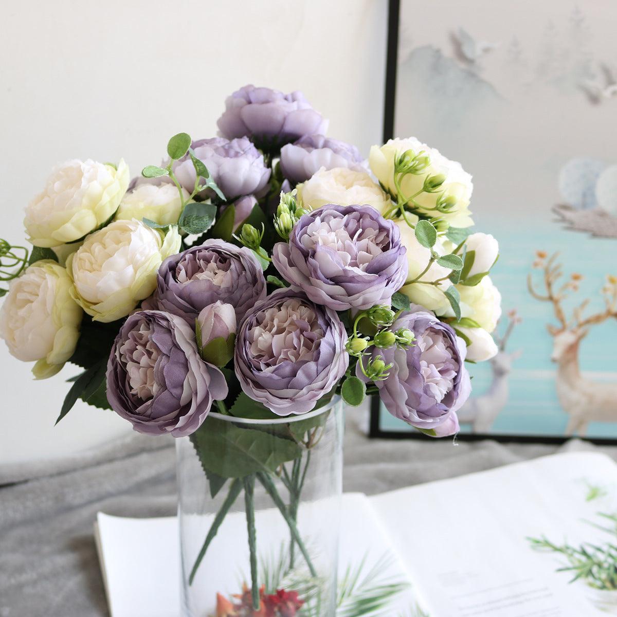 Artificial Peony Flower Bouquet