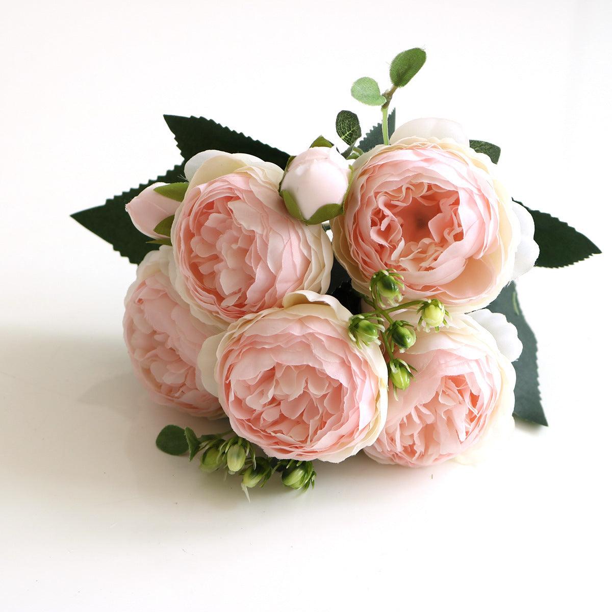 Artificial Peony Flower Bouquet