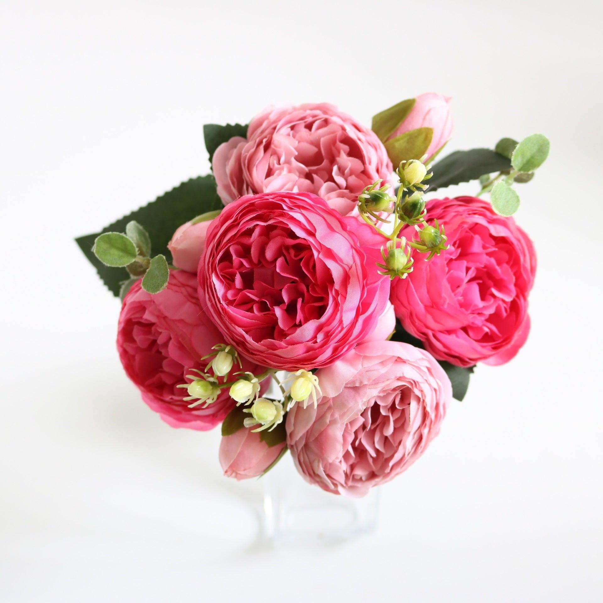 Artificial Peony Flower Bouquet