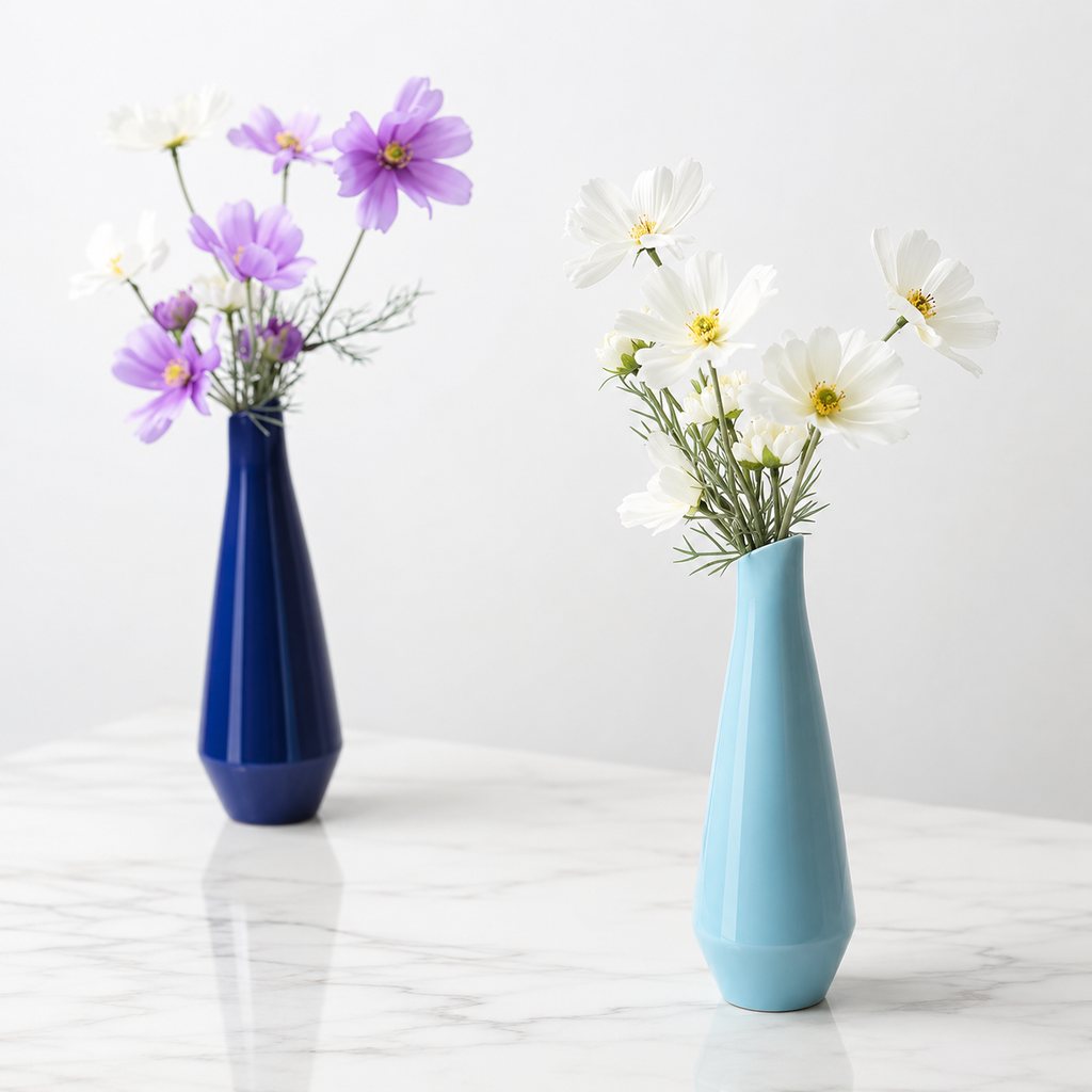Solid Colour Porcelain Table Vase
