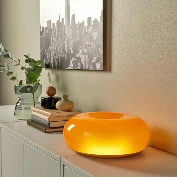Bauhaus Donut LED Table and Wall Lamp
