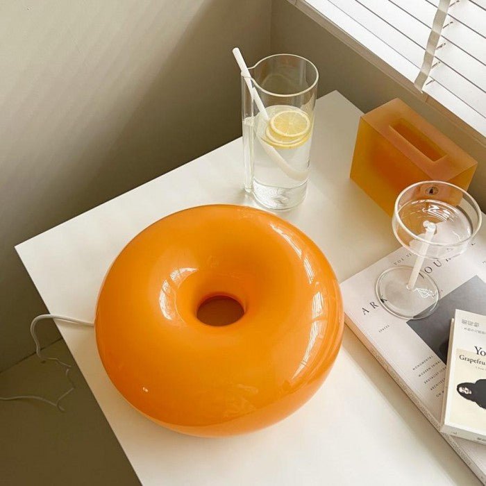 Bauhaus Donut LED Table and Wall Lamp