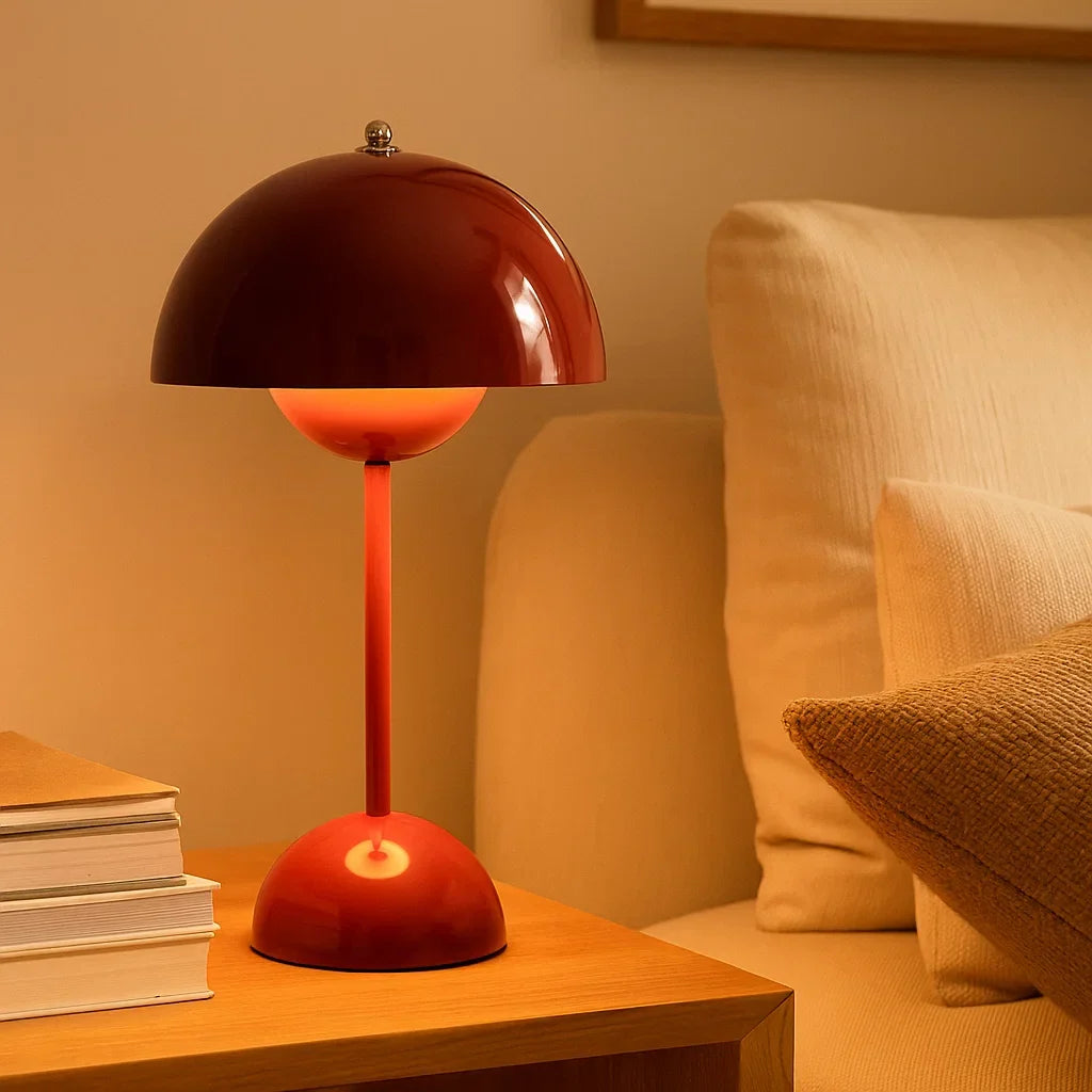 Modern Touch Table Lamp with Scandinavian Curves