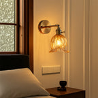 Flower Glass LED Wall Light Modern Interior Lighting