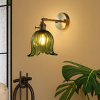 Flower Glass LED Wall Light Modern Interior Lighting