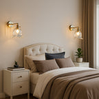 Flower Glass LED Wall Light Modern Interior Lighting
